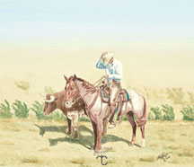 A Hot South Wind by artist Roy Jessup